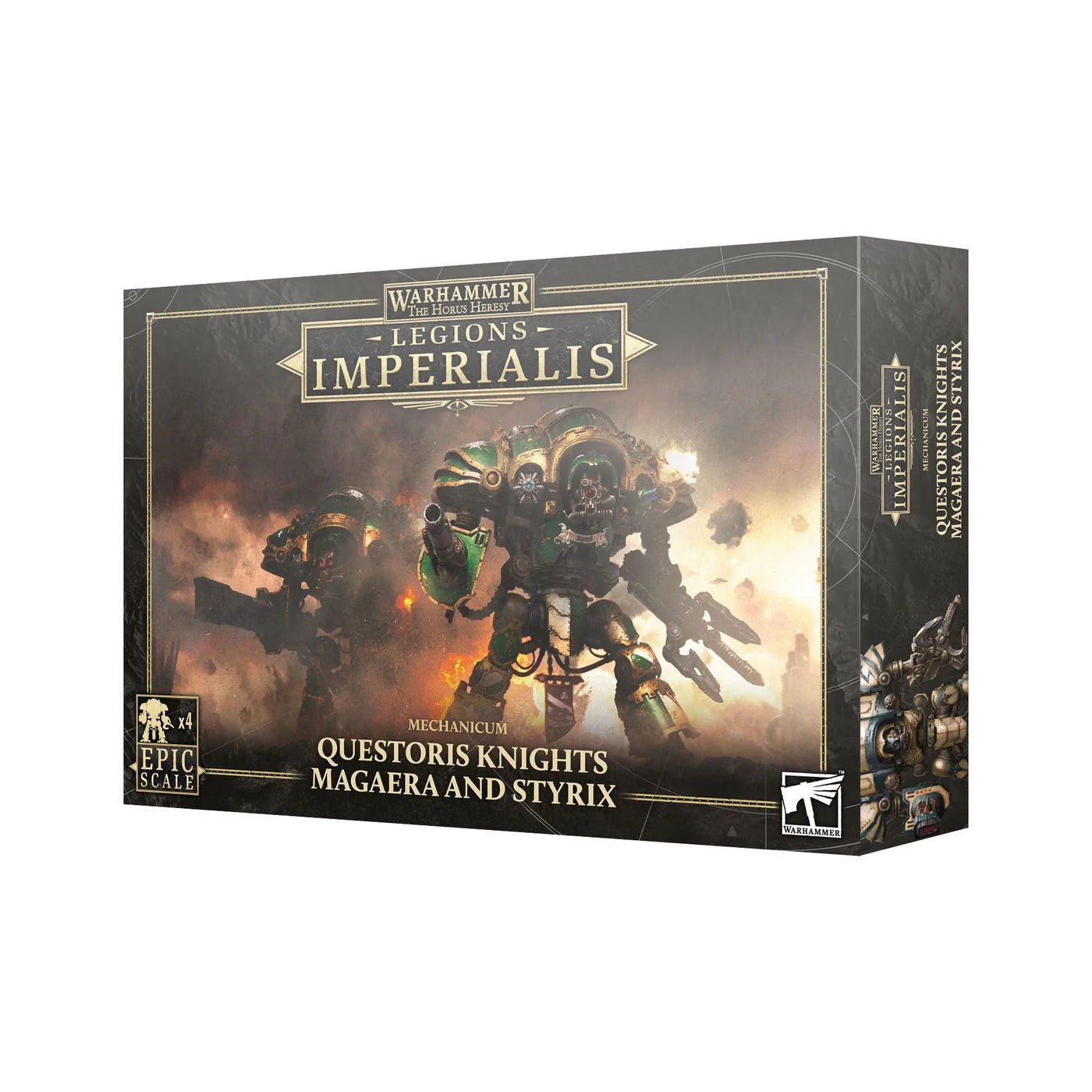 Legions Iimperialis Mechanicum Knights Magaera And Styrix Pre - Order - Dark Crystal Cards