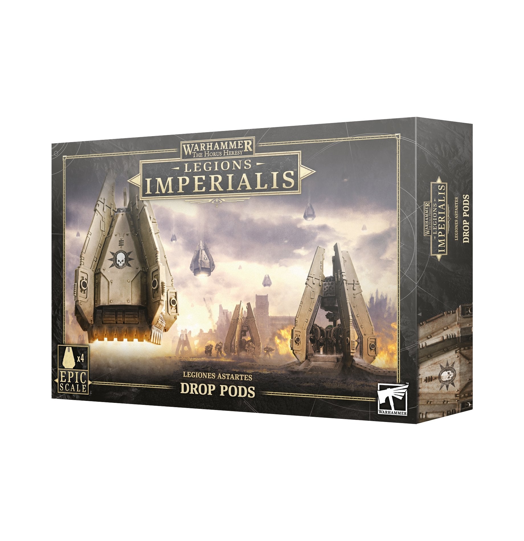Legions Imperialis Legiones Astartes Drop Pods - Dark Crystal Cards
