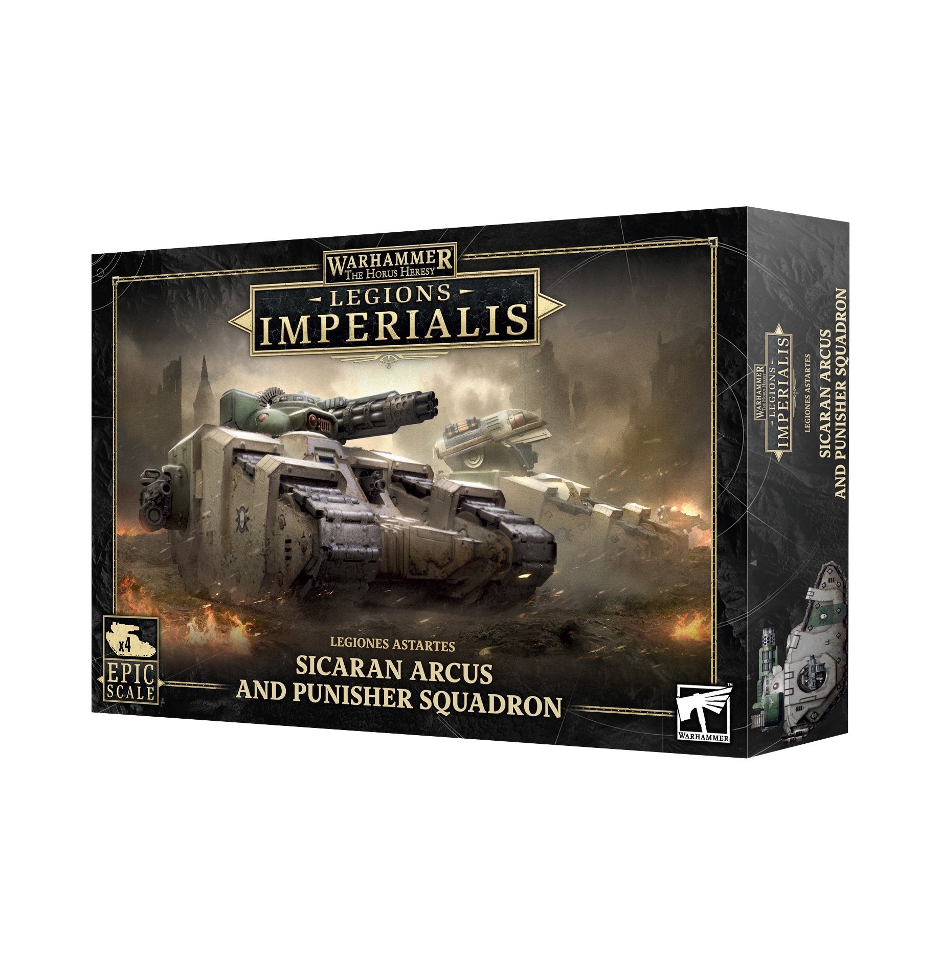 Legions Imperialis Sicaran Arcus And Punisher Squadron - Dark Crystal Cards