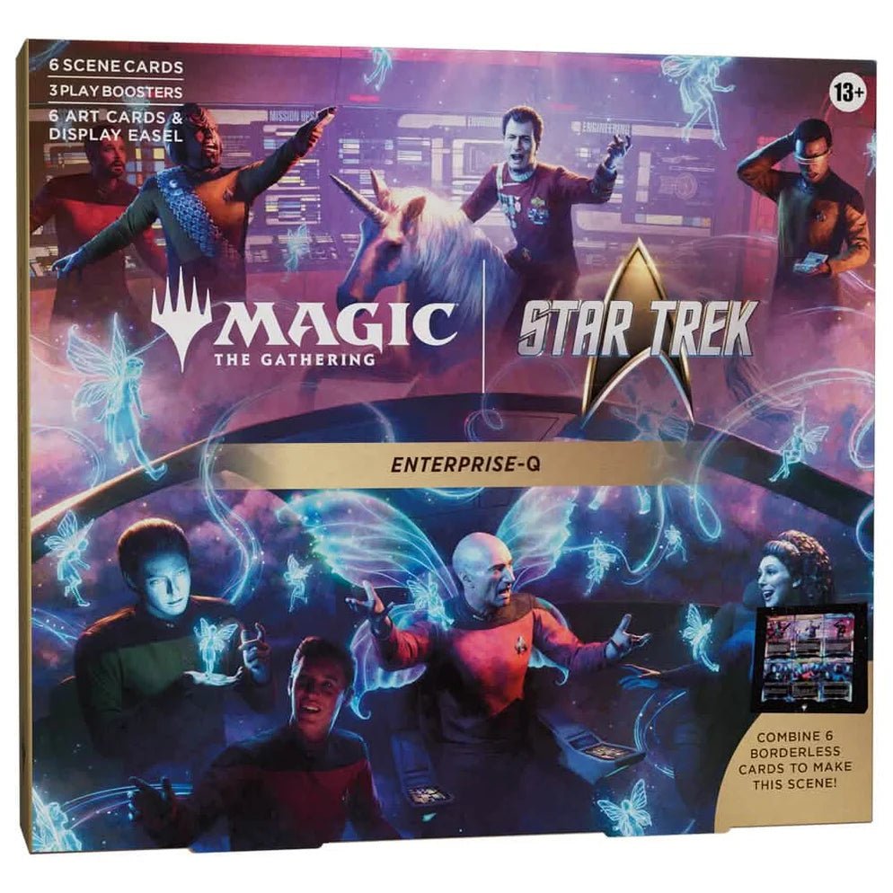 MAGIC THE GATHERING STAR TREK SCENE BOX - ENTERPRISE Q Nov 13 Pre-Order - Dark Crystal Cards