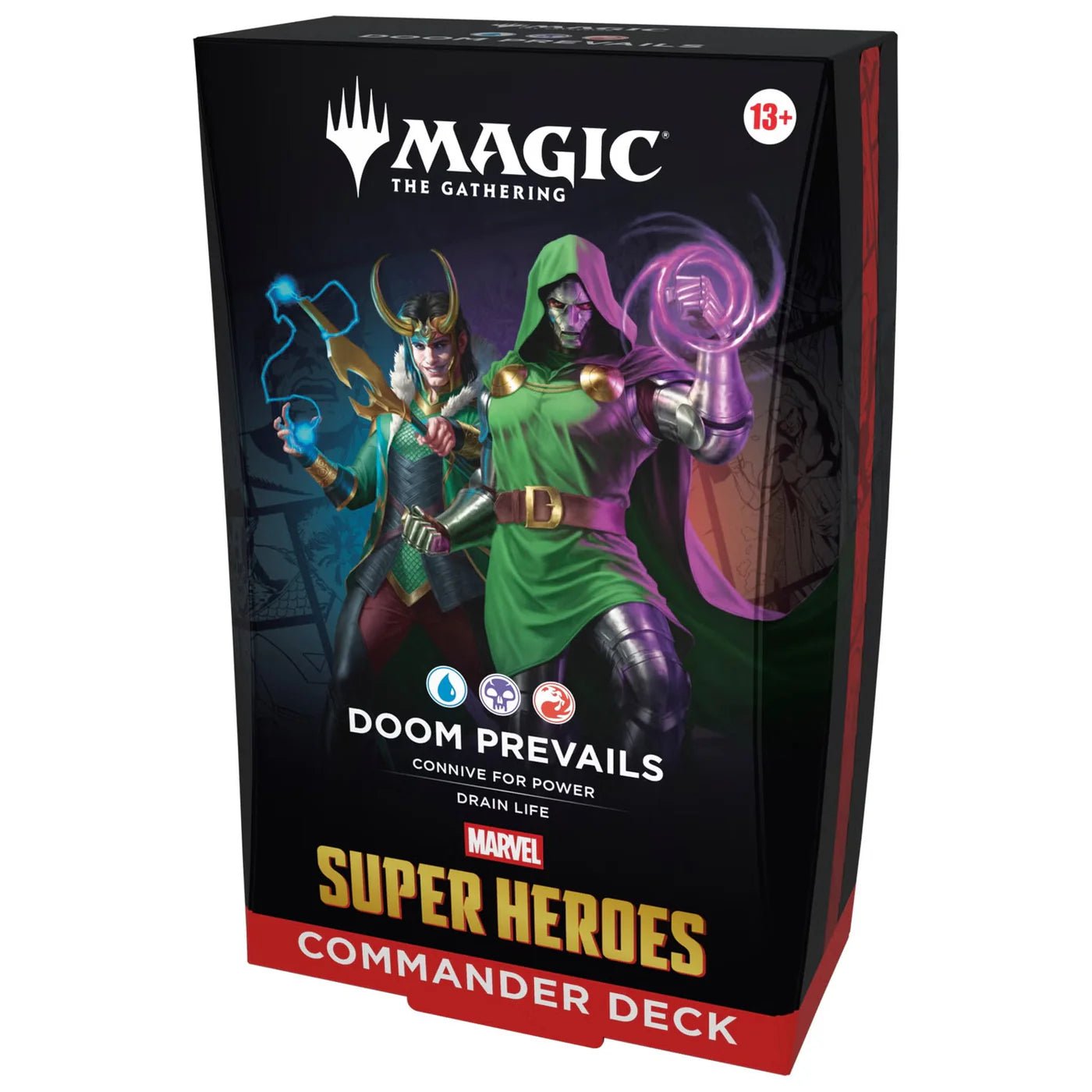 Marvel Super Heroes Doom Prevails Commander Deck - Dark Crystal Cards