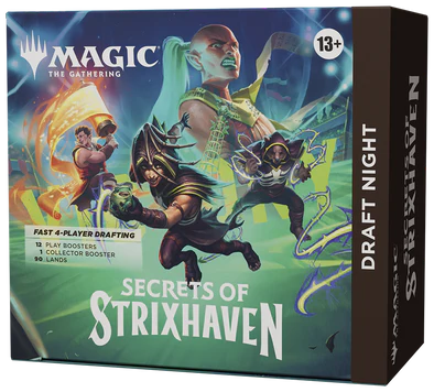 MTG Secrets of Strixhaven Draft Night Box Pre - Order - Dark Crystal Cards