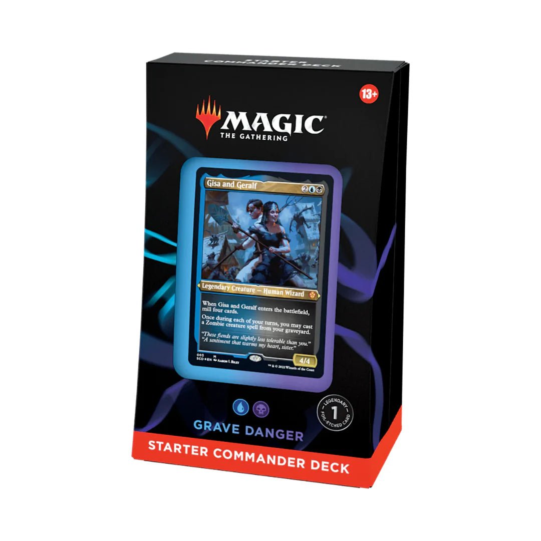 MTG Starter Commander Deck Grave Danger - Dark Crystal Cards