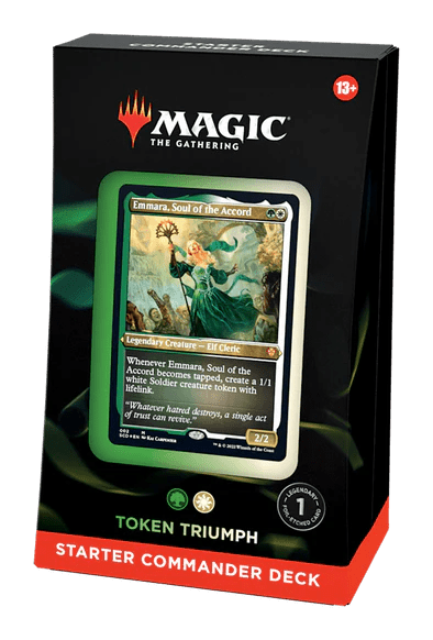 MTG Starter Commander Deck Token Triumph - Dark Crystal Cards