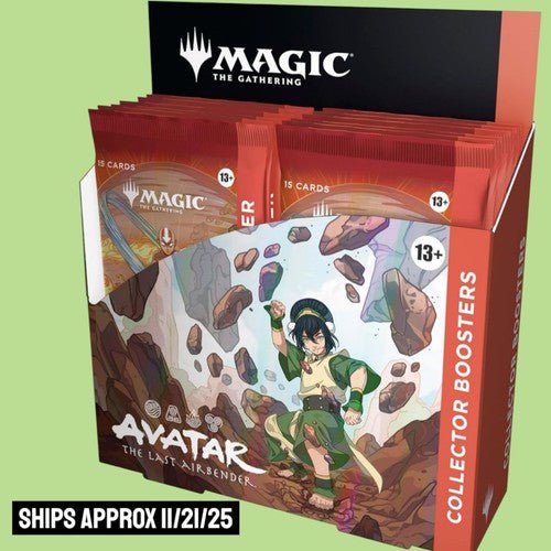 MTG Universes Beyond Avatar The Last Airbender Collector Booster Box Pre - order - Dark Crystal Cards