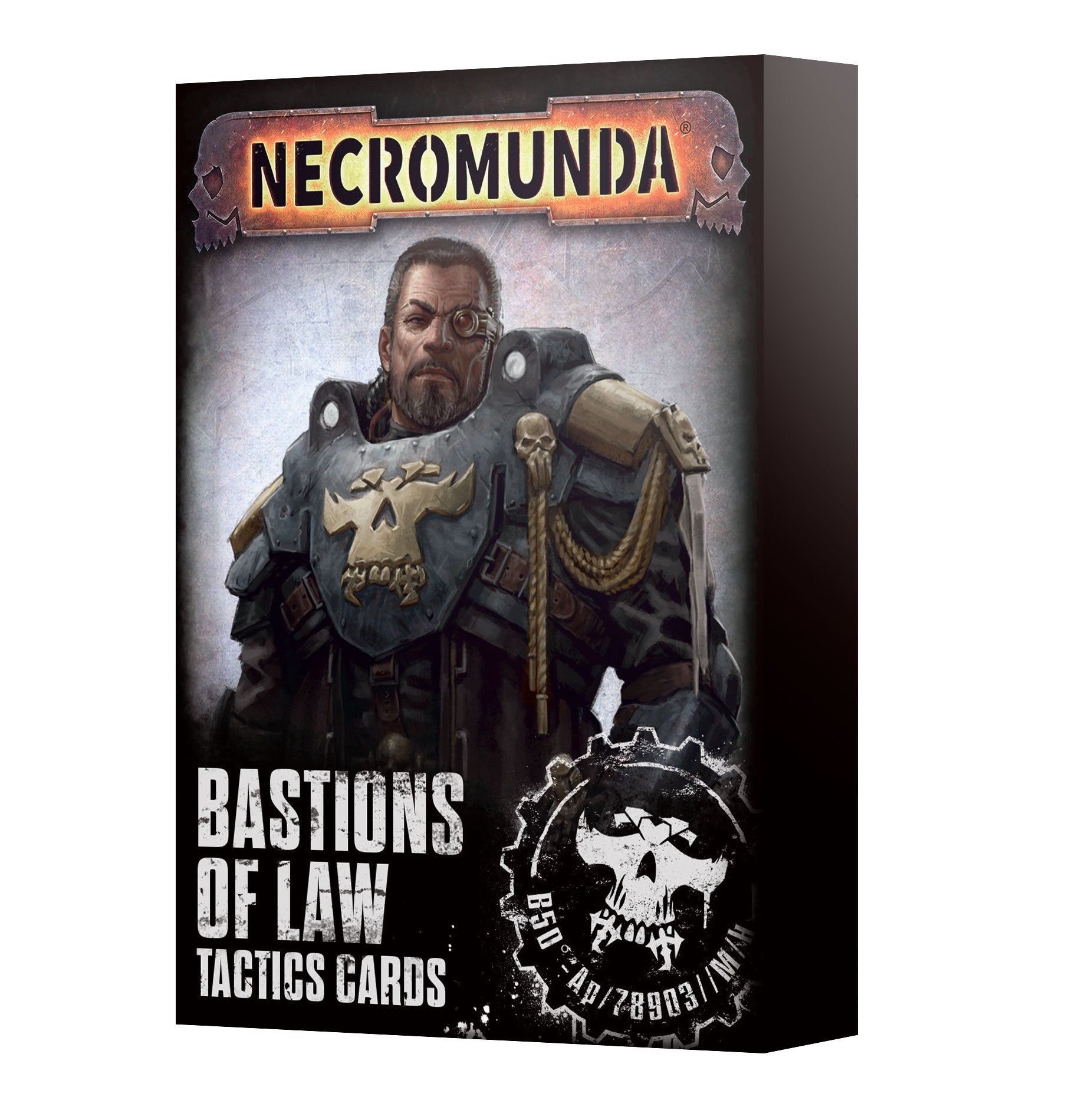Necromunda Bastions of Law Tactics Cards Pre - Order - Dark Crystal Cards