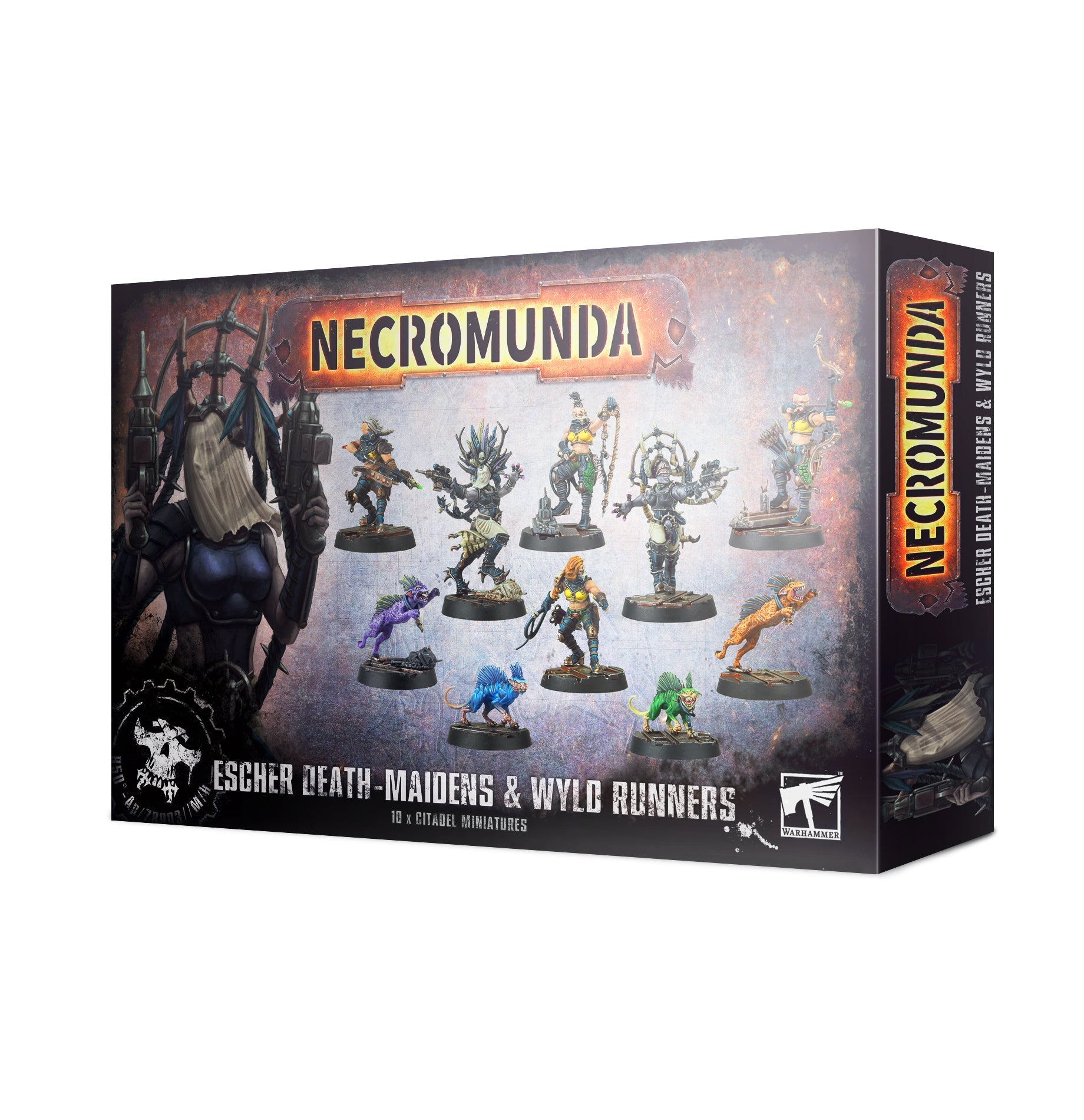 Necromunda Escher Death Maidens and Wyld Runners - Dark Crystal Cards