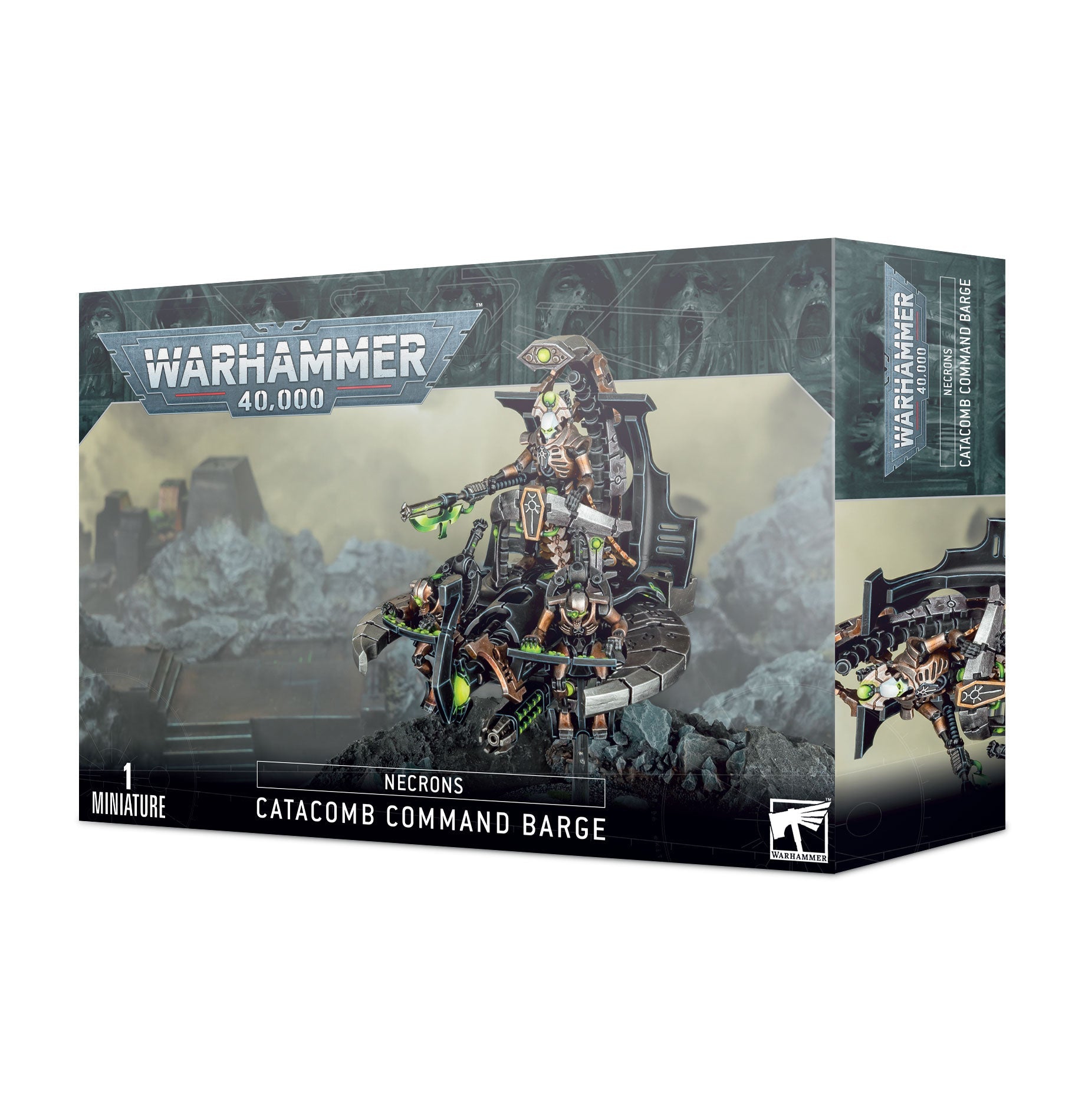 Necrons: Catacomb Command Barge - Dark Crystal Cards