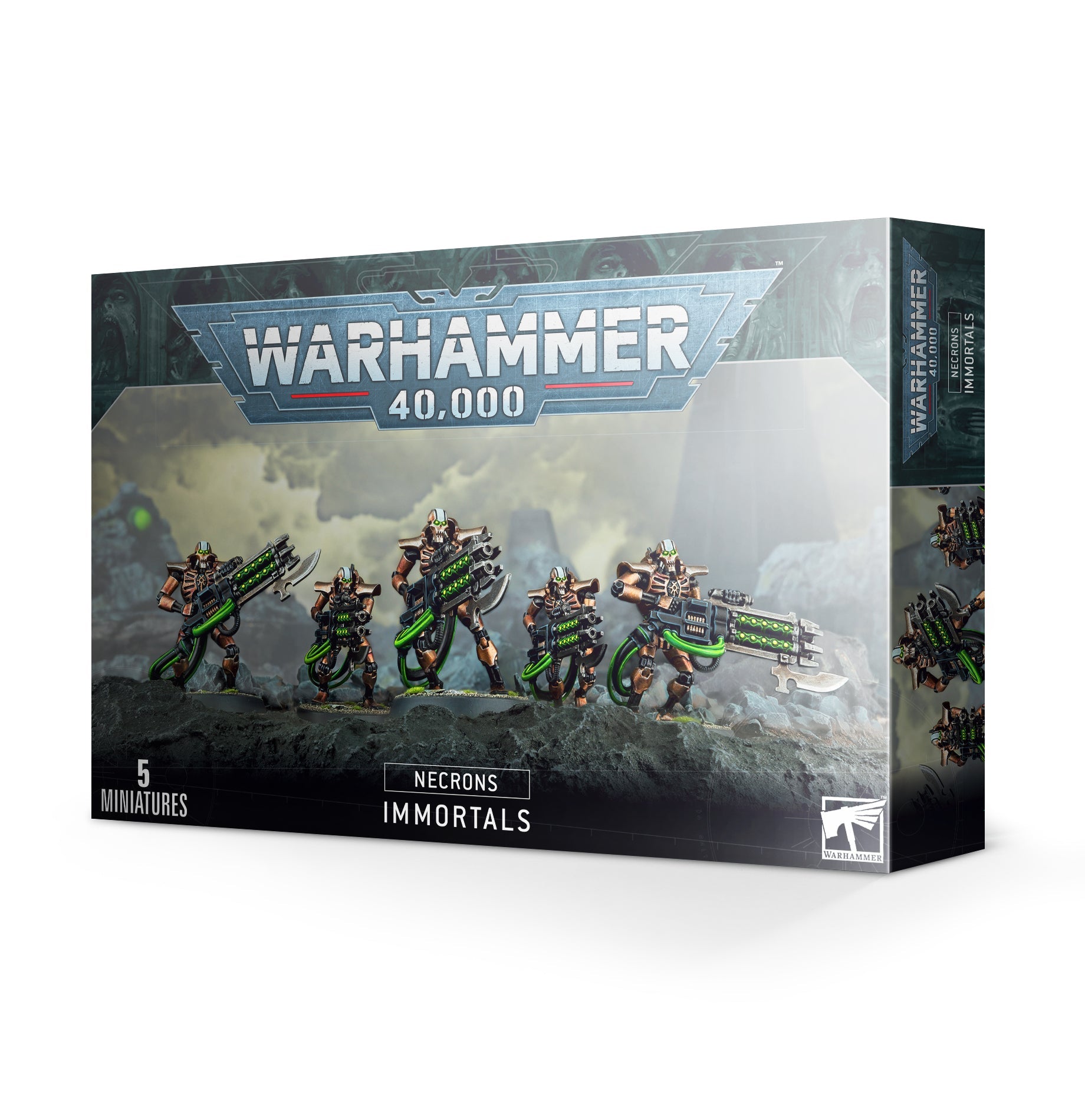 Necrons Immortals - Dark Crystal Cards