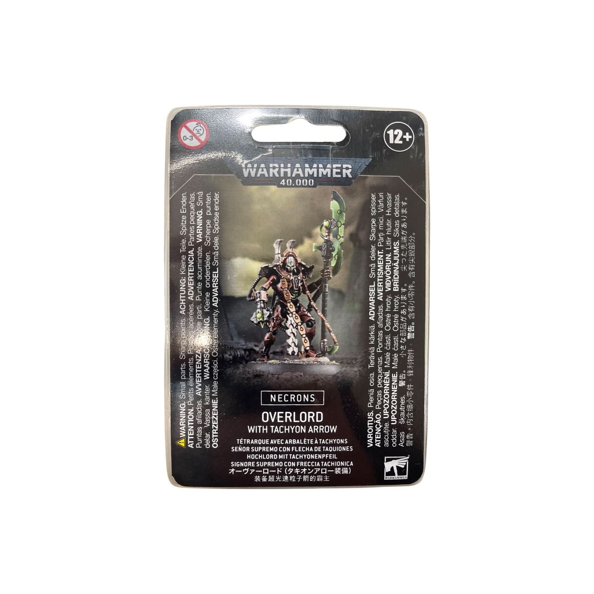 Necrons Overlord with Tachyon Arrow - Dark Crystal Cards
