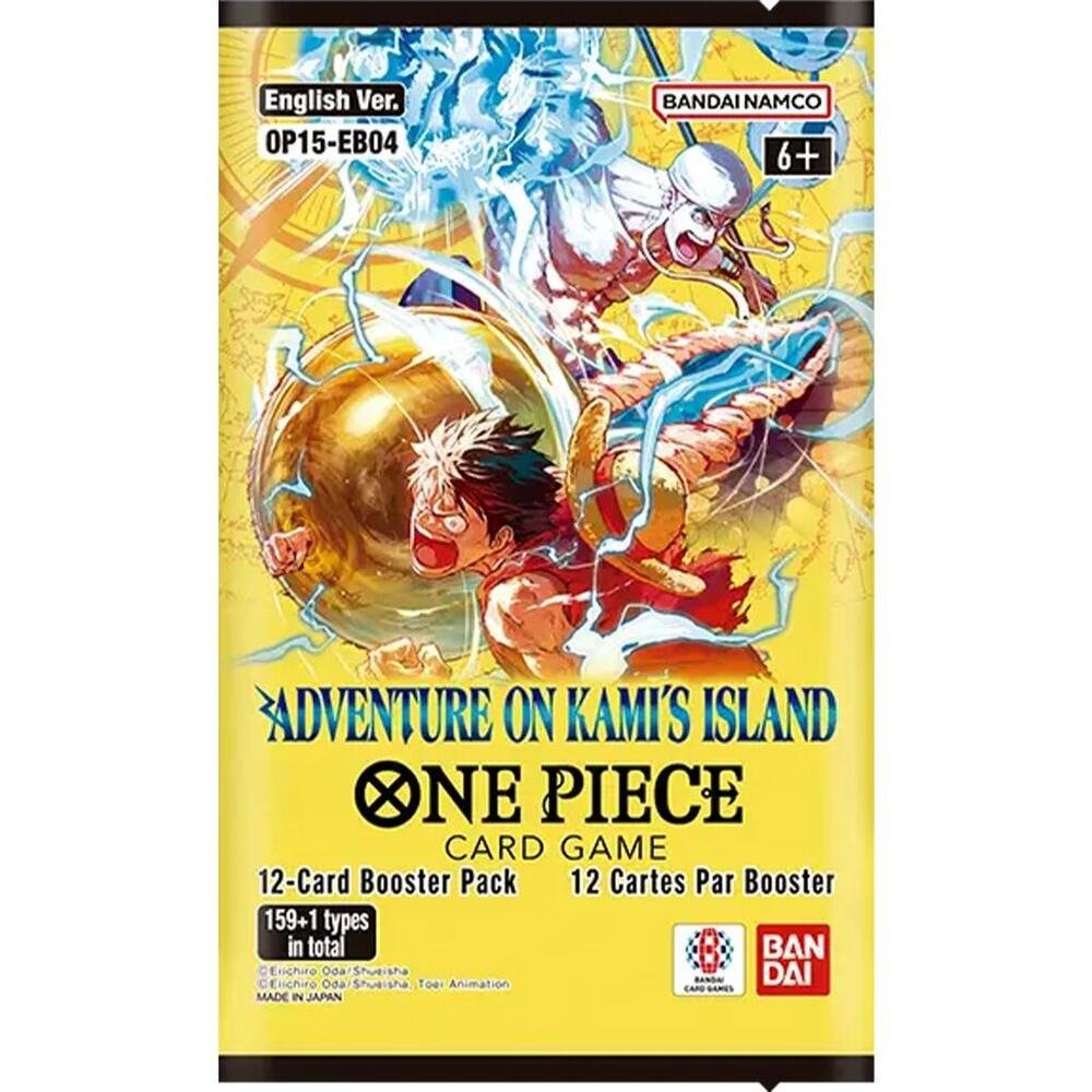 One Piece CG OP-15 Adventure on KAMI’S Island Booster Pack - Dark Crystal Cards