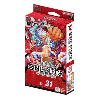 One Piece Starter Deck ST-31 Red Monkey D Luffy - Dark Crystal Cards