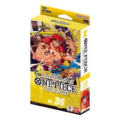 One Piece Starter Deck ST-36 Yellow Kidd - Dark Crystal Cards