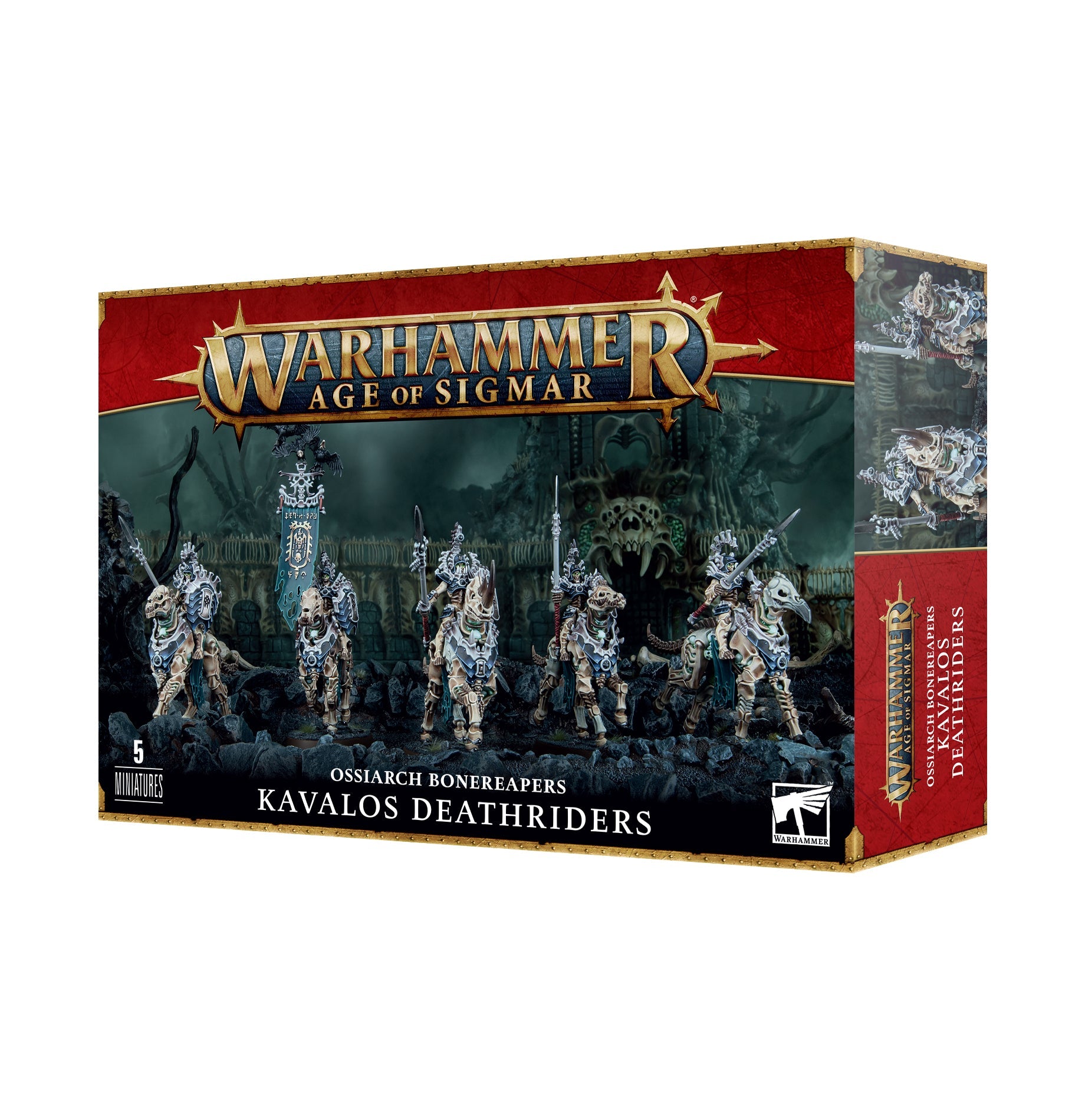 Ossiarch Bonereapers Kavalos Deathriders - Dark Crystal Cards