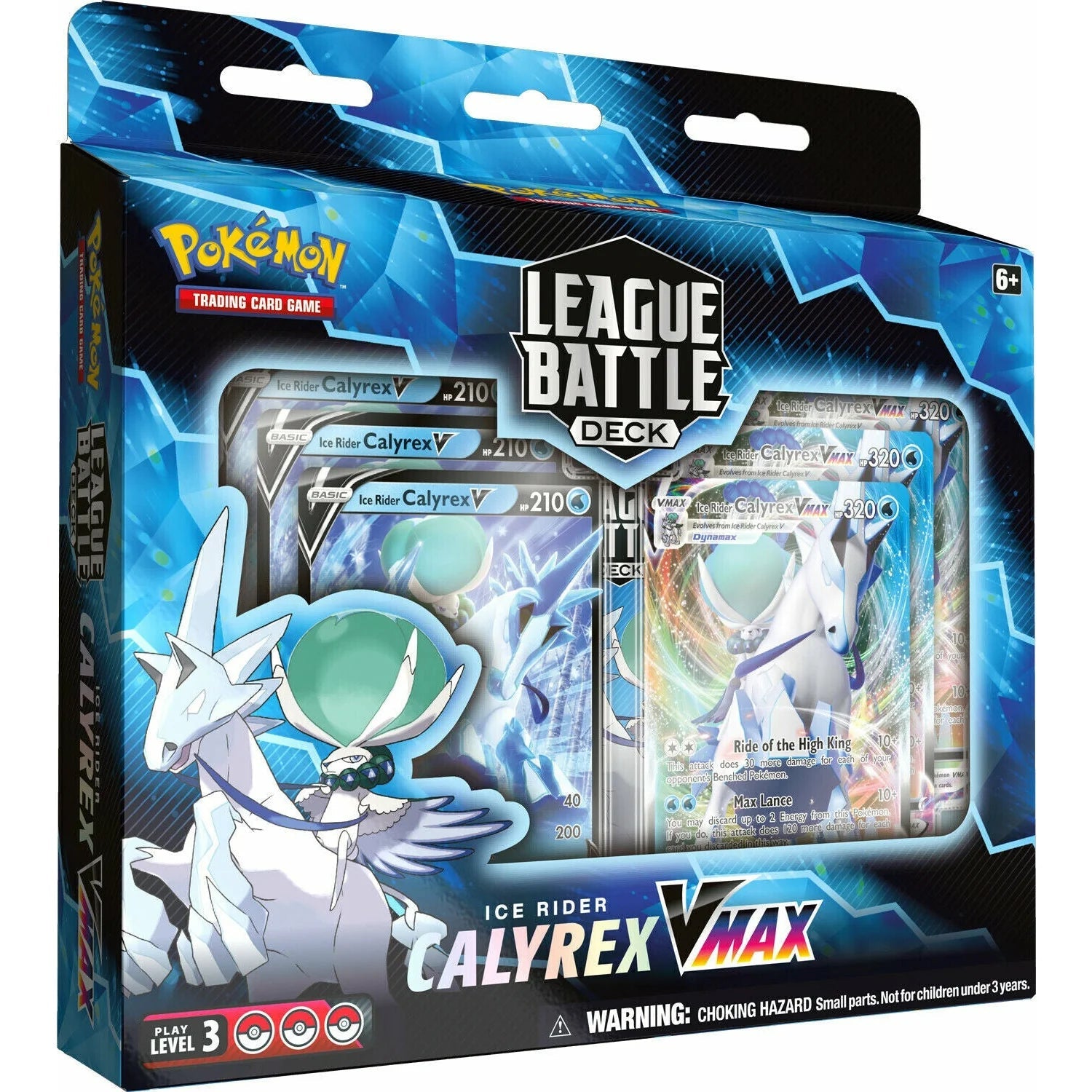 POKEMON CALYREX VMAX LEAGUE BATTLE DECK Ice Rider - Dark Crystal Cards