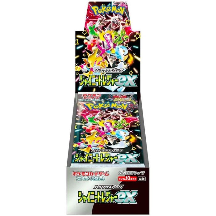 Pokemon Japanese Shiny Treasure SV4A Booster Box - Dark Crystal Cards