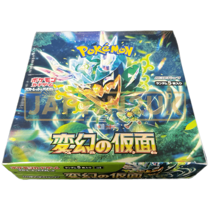 Pokemon Mask Of Change SV6 Japanese Booster Box - Dark Crystal Cards