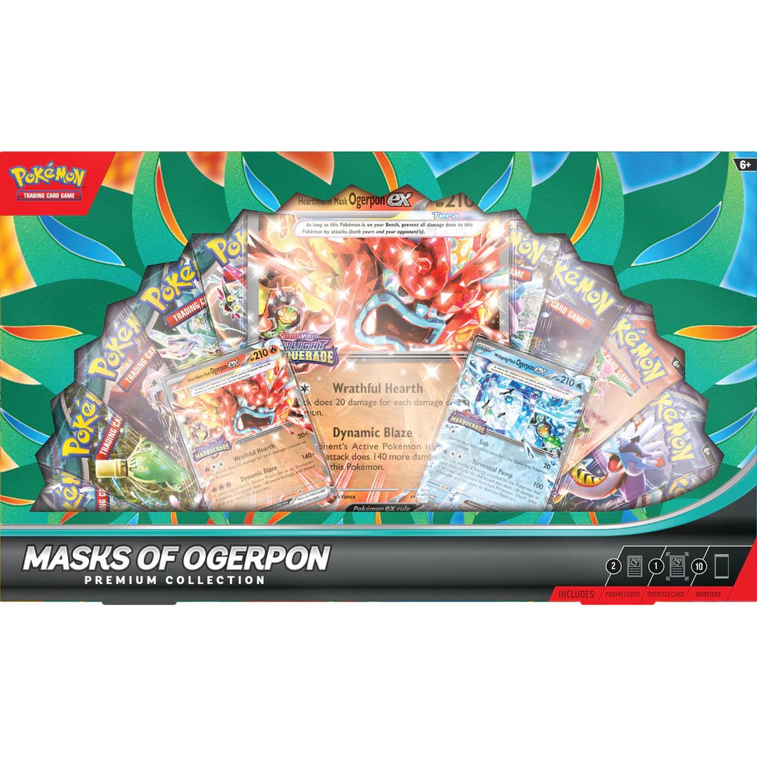 Pokemon Masks of Ogerpon Premium Collection - Dark Crystal Cards