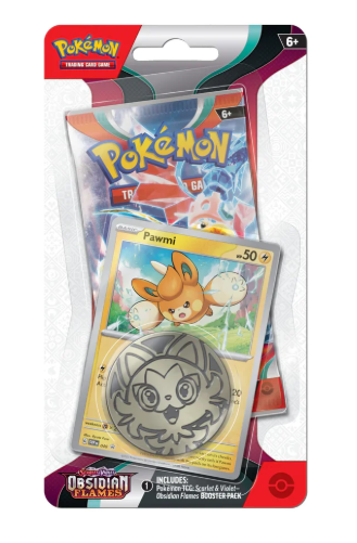 Pokemon Obsidian Flames Checklane Blister - Dark Crystal Cards