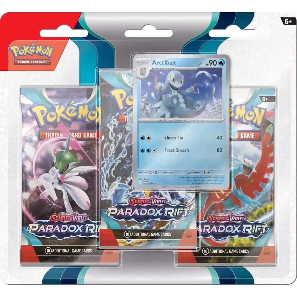 Pokemon Paradox Rift 3 Pack Blister - Dark Crystal Cards