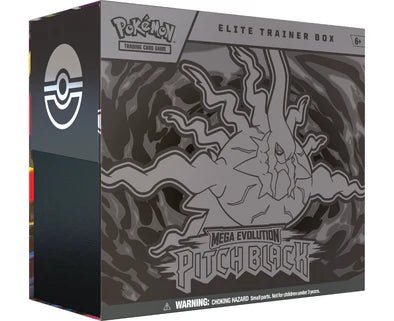 Pokemon Pitch Black Elite Trainer Box Pre-Order July 17 - Dark Crystal Cards