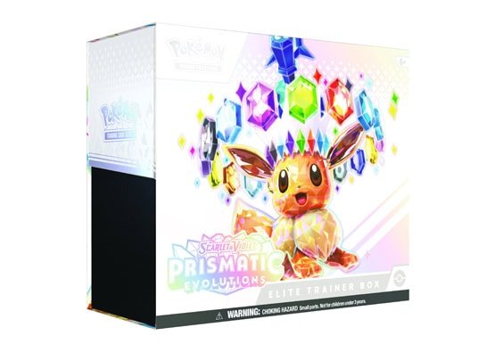 Pokemon Prismatic Evolutions Elite Trainer Box - Dark Crystal Cards