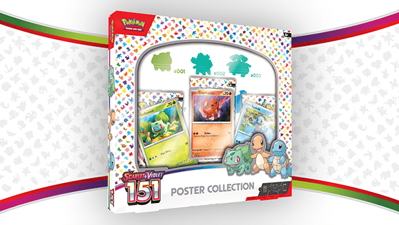 Pokemon Scarlet and Violet 151 Poster Collection - Dark Crystal Cards