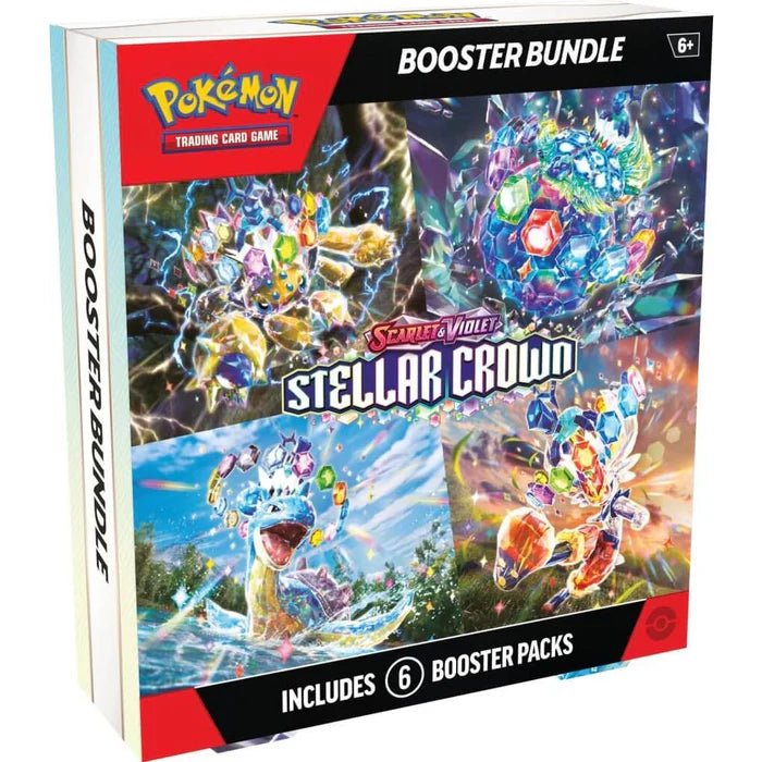 POKEMON STELLAR CROWN BOOSTER BUNDLE Sep - 13 Pre - Order - Dark Crystal Cards