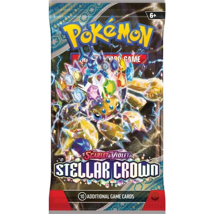 POKEMON STELLAR CROWN BOOSTER PACK (x1) Sep - 13 Pre - Order - Dark Crystal Cards