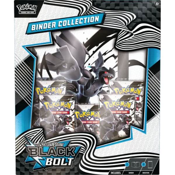 POKEMON SV10.5 BLACK BOLT BINDER COLLECTION - Dark Crystal Cards