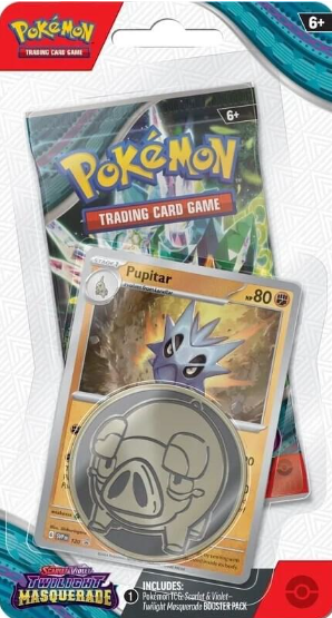 Pokemon Twilight Masquerade Checklane Blister - Dark Crystal Cards