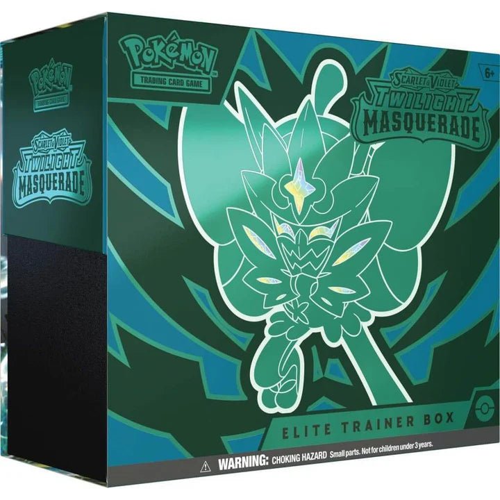 POKEMON TWILIGHT MASQUERADE ELITE TRAINER BOX - Dark Crystal Cards