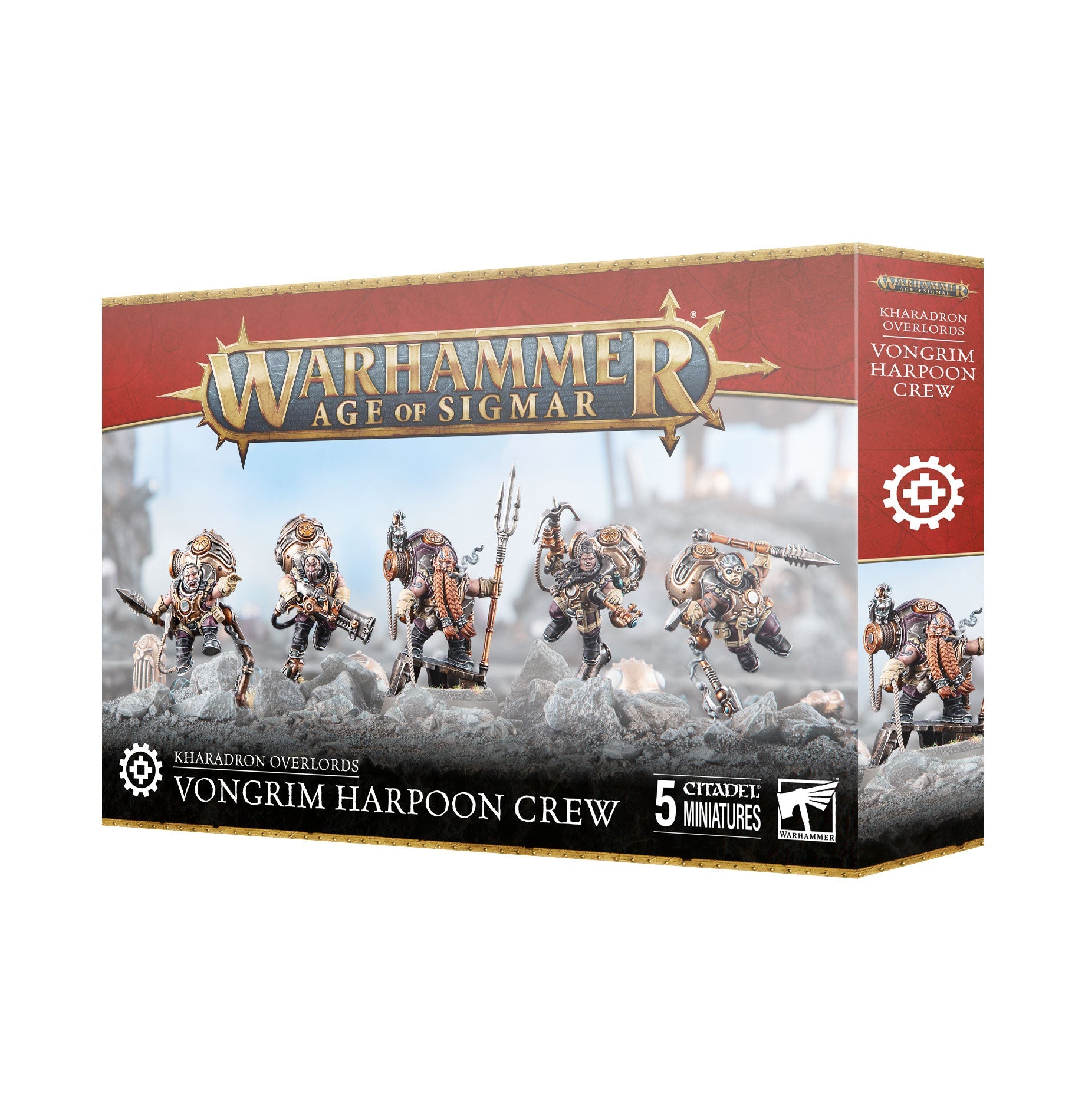 Pre - order Kharadron Overlords Vongrim Harpoon Crew - Dark Crystal Cards