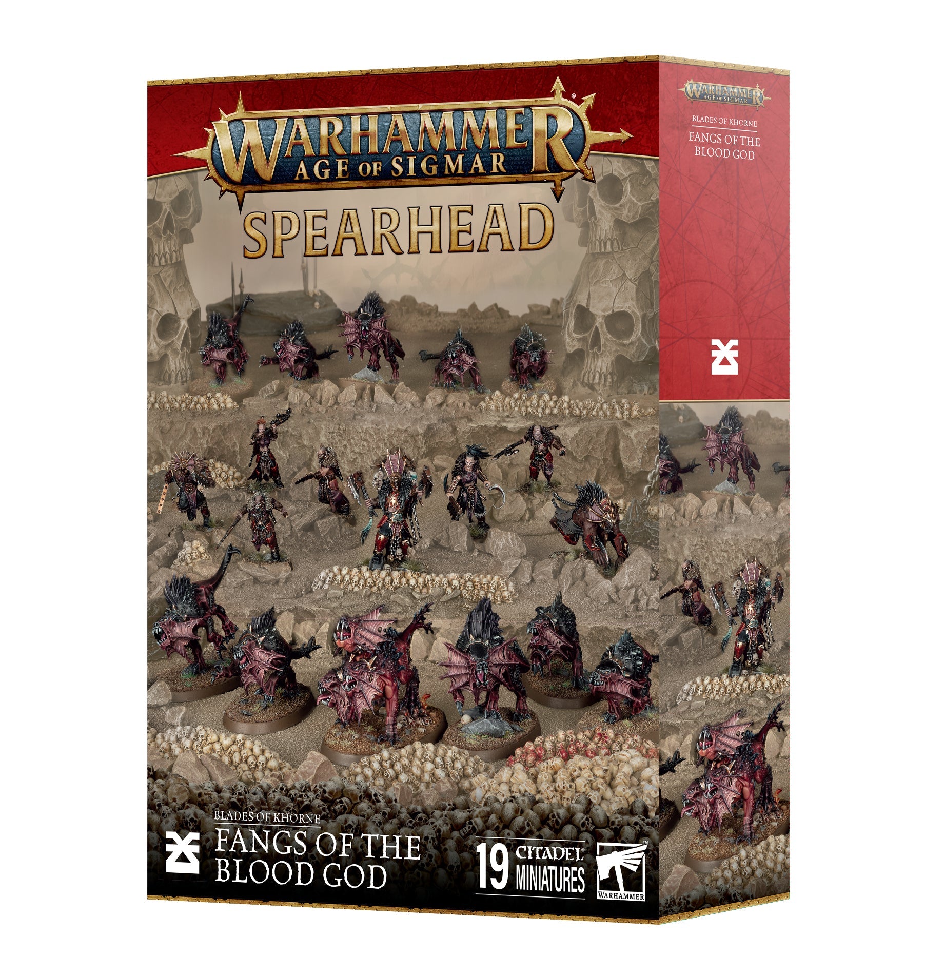 Pre - order Spearhead Blades of Khorne Fangs of the Blood God - Dark Crystal Cards