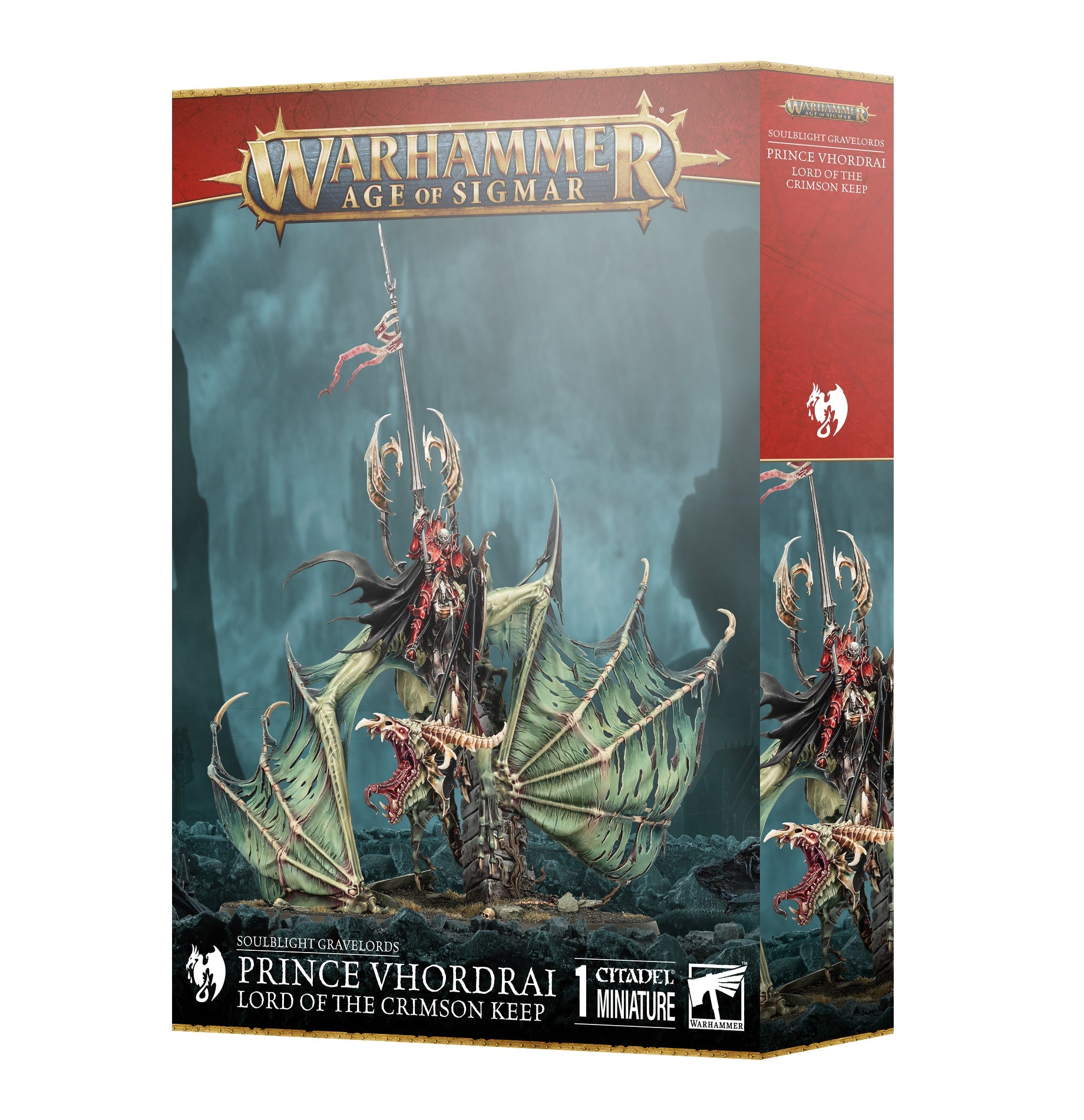 Prince Vhordrai Lord of the Crimson Keep - Dark Crystal Cards