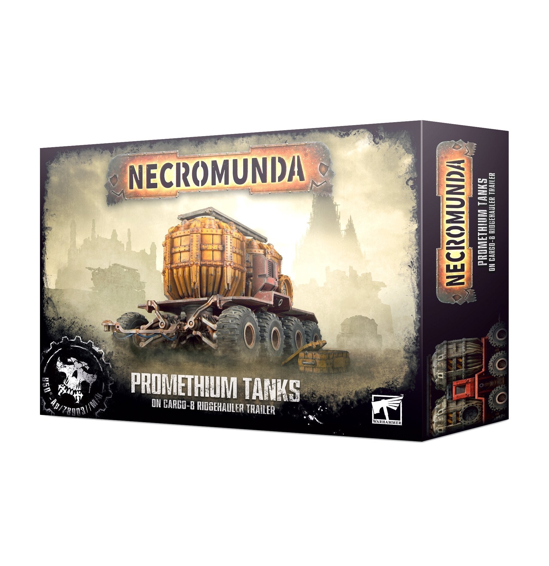 Promethium Tanks on Cargo - 8 Ridgehauler Trailer - Dark Crystal Cards