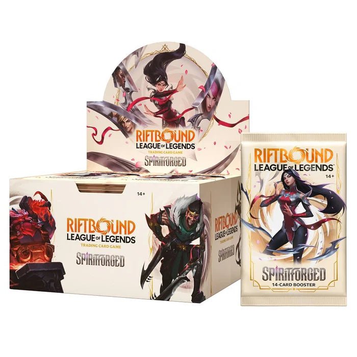 RIFTBOUND LEAGUE OF LEGENDS SPIRITFORGED BOOSTER BOX - Dark Crystal Cards