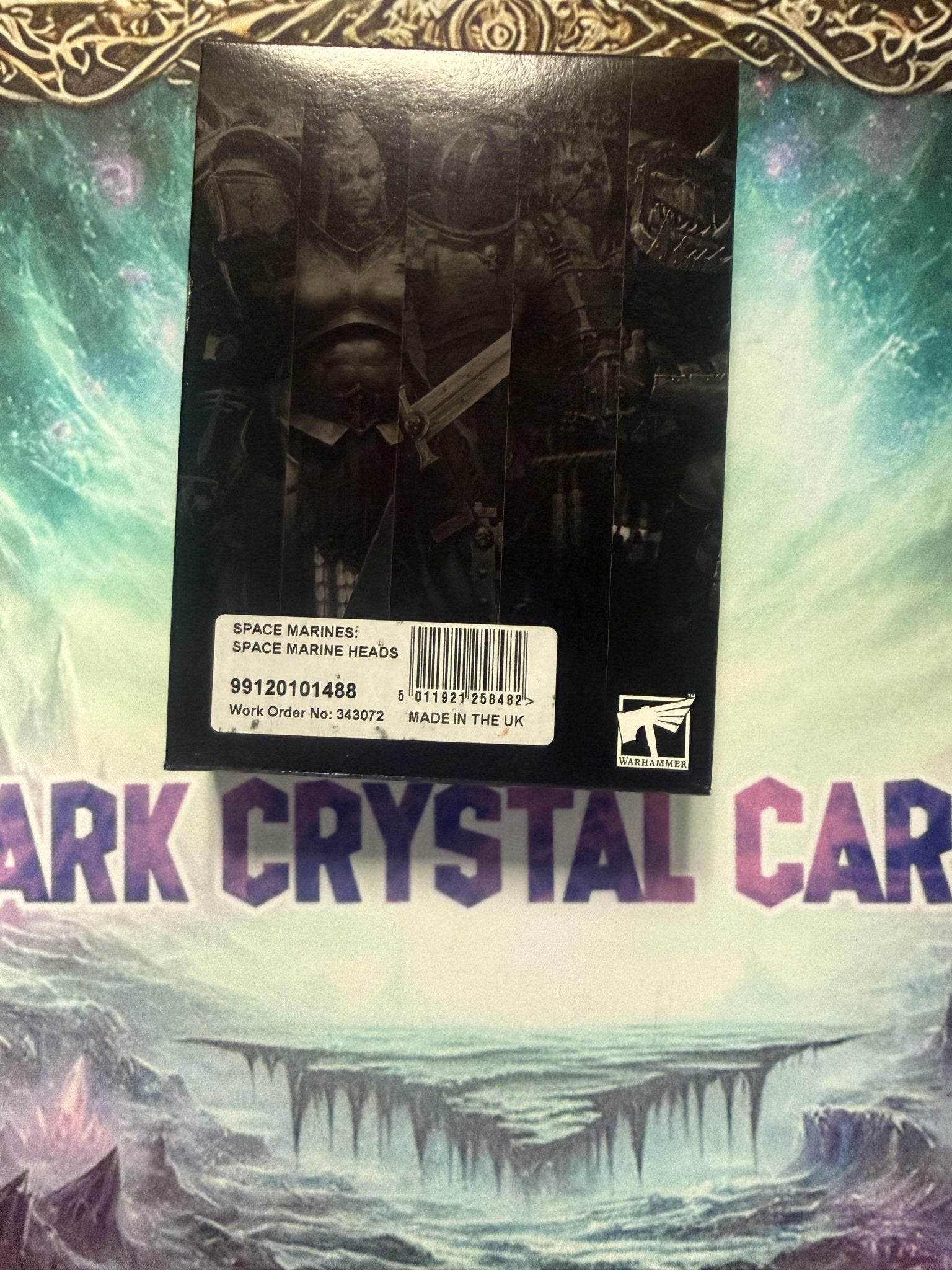 Space Marine Heads - Dark Crystal Cards