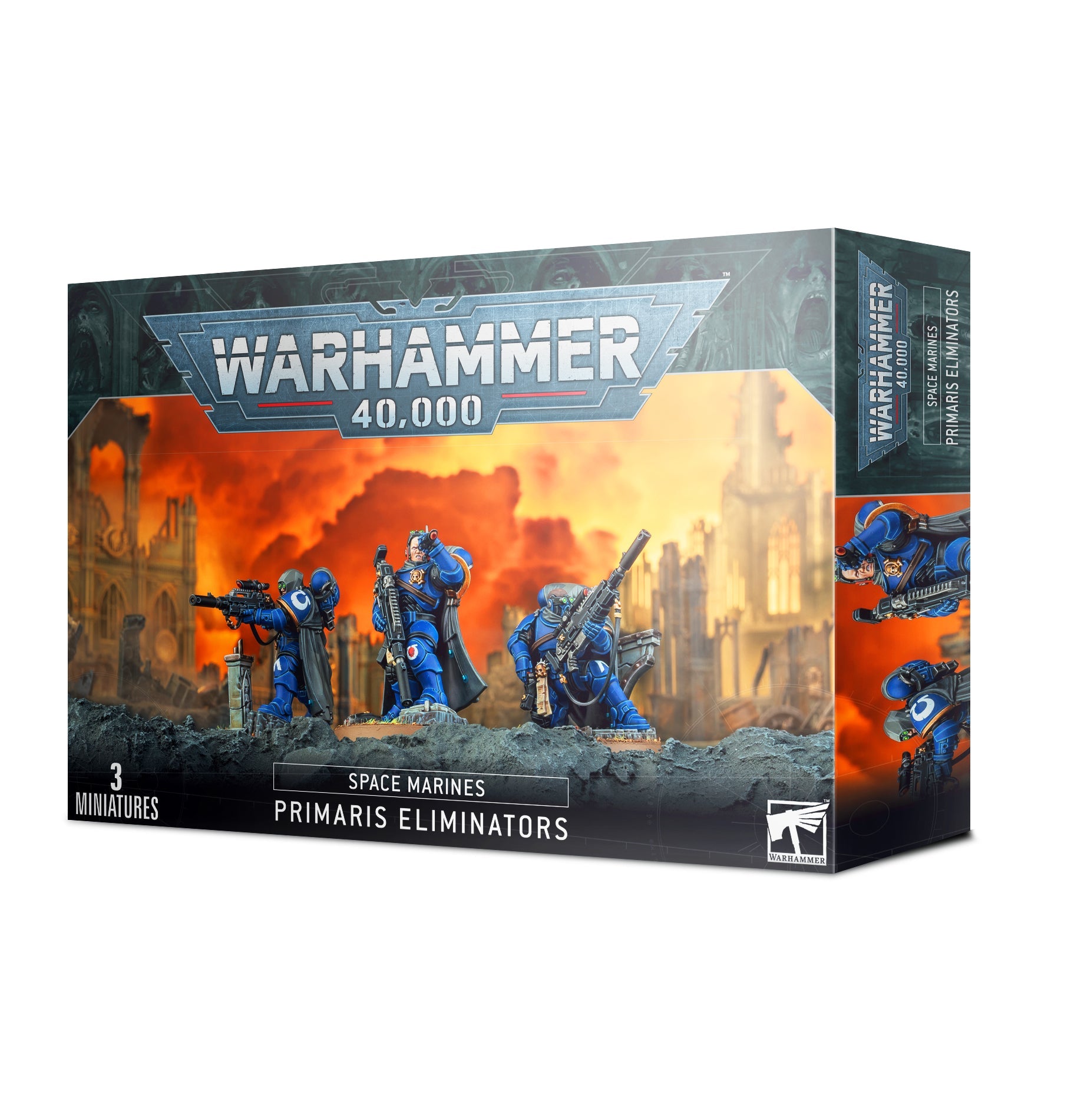 Space Marine Primaris Eliminators - Dark Crystal Cards