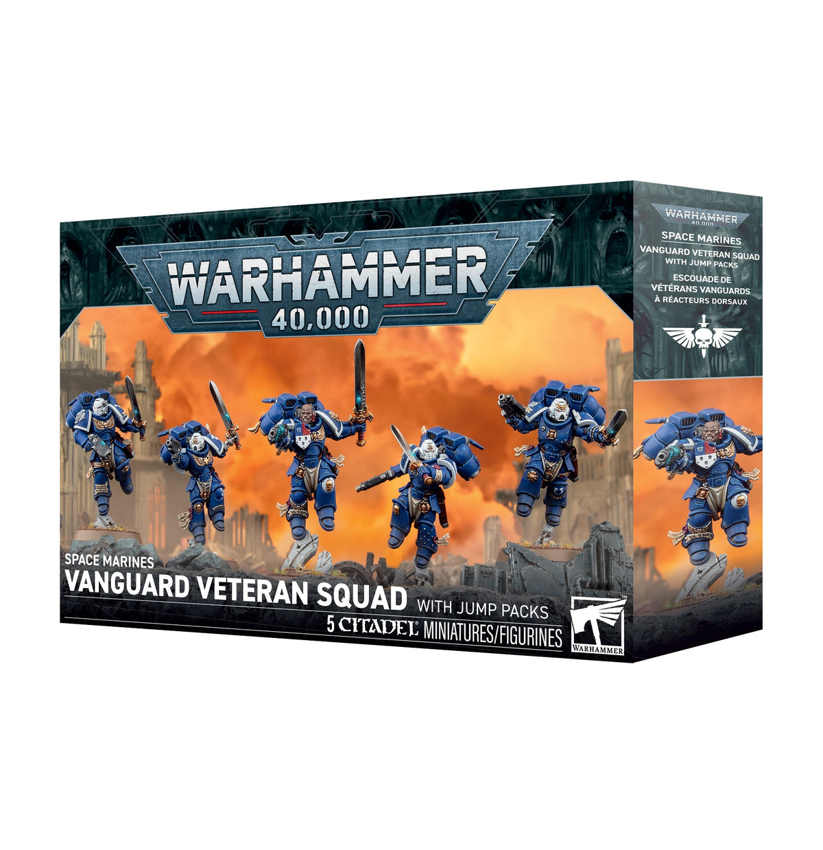 SPACE MARINE: VANGUARD VETERAN SQUAD W/JUMP PACKS (Pre-Order) - Dark Crystal Cards