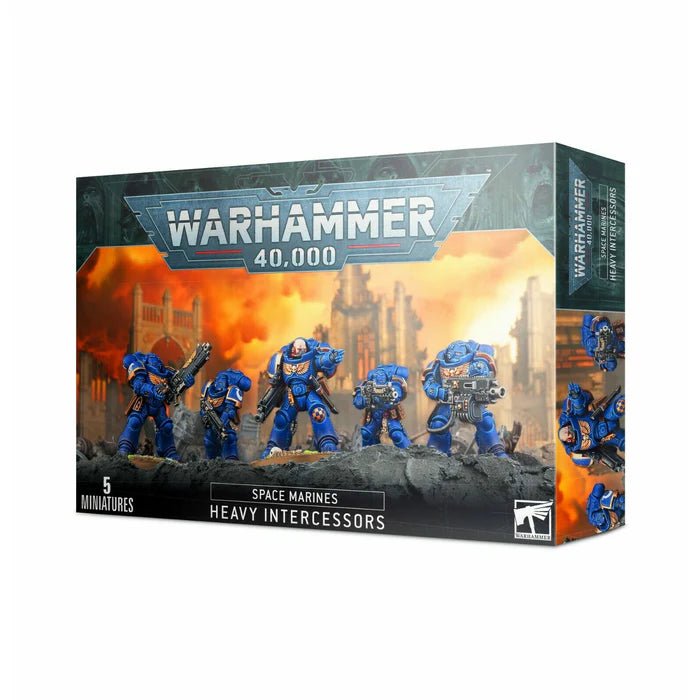 Space Marines Heavy Intercessors - Dark Crystal Cards