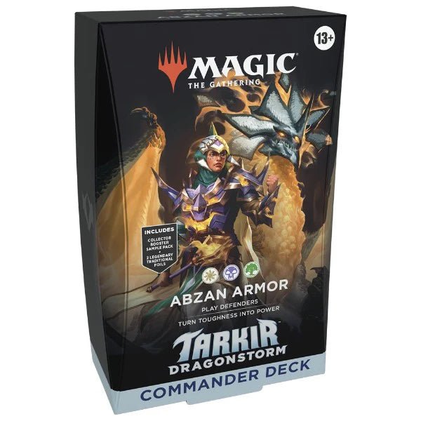 Tarkir Dragonstorm MTG Commander Deck Abzan Armor Pre - order - Dark Crystal Cards