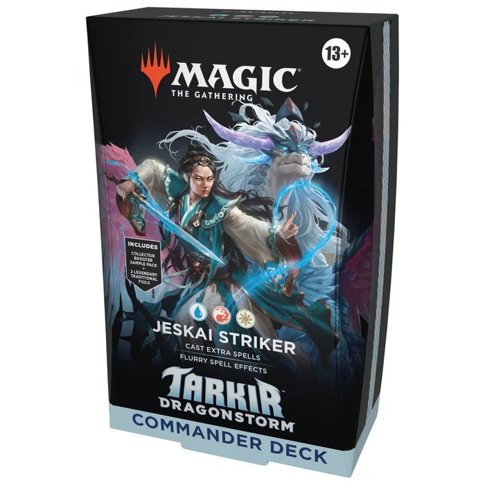 Tarkir Dragonstorm MTG Commander Deck Jeskai Striker Pre - order - Dark Crystal Cards