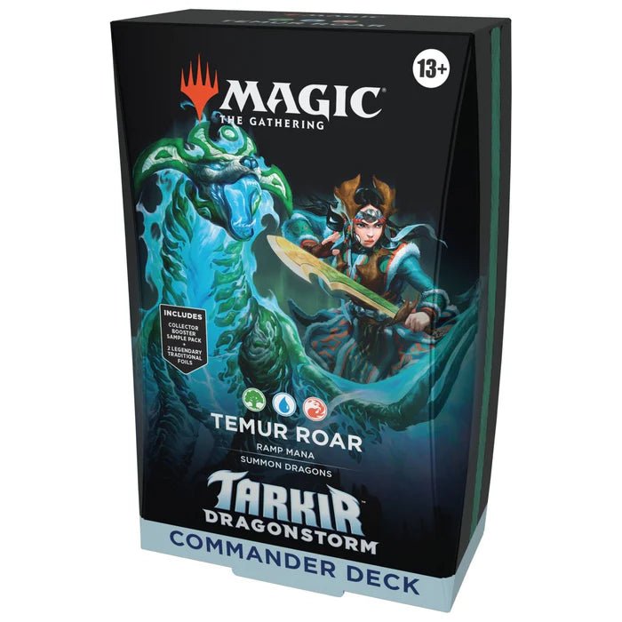 dragon storm mtg cards Tarkir Dragonstorm MTG Commander Deck Temur Roar Pre-order