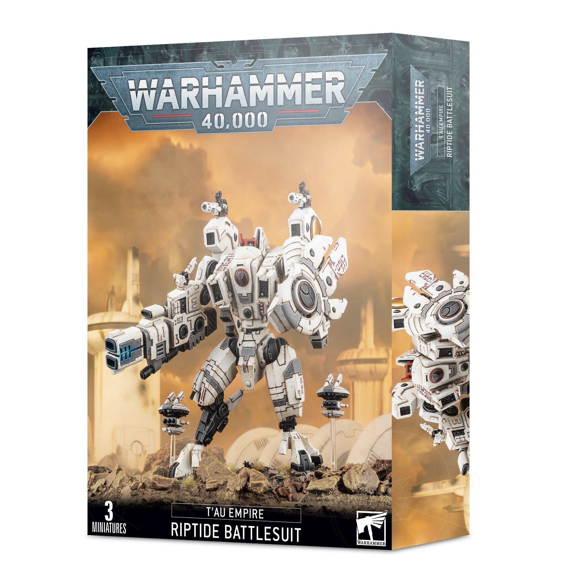 Tau Empire XV104 Riptide Battlesuit - Dark Crystal Cards