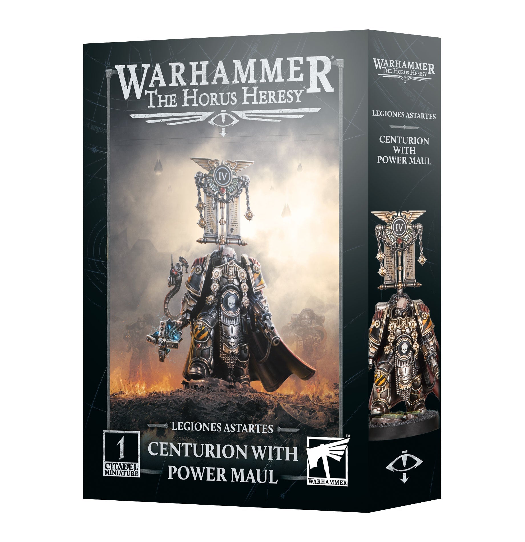 The Horus Heresy Legiones Astartes Centurion with Power Maul Pre - order - Dark Crystal Cards