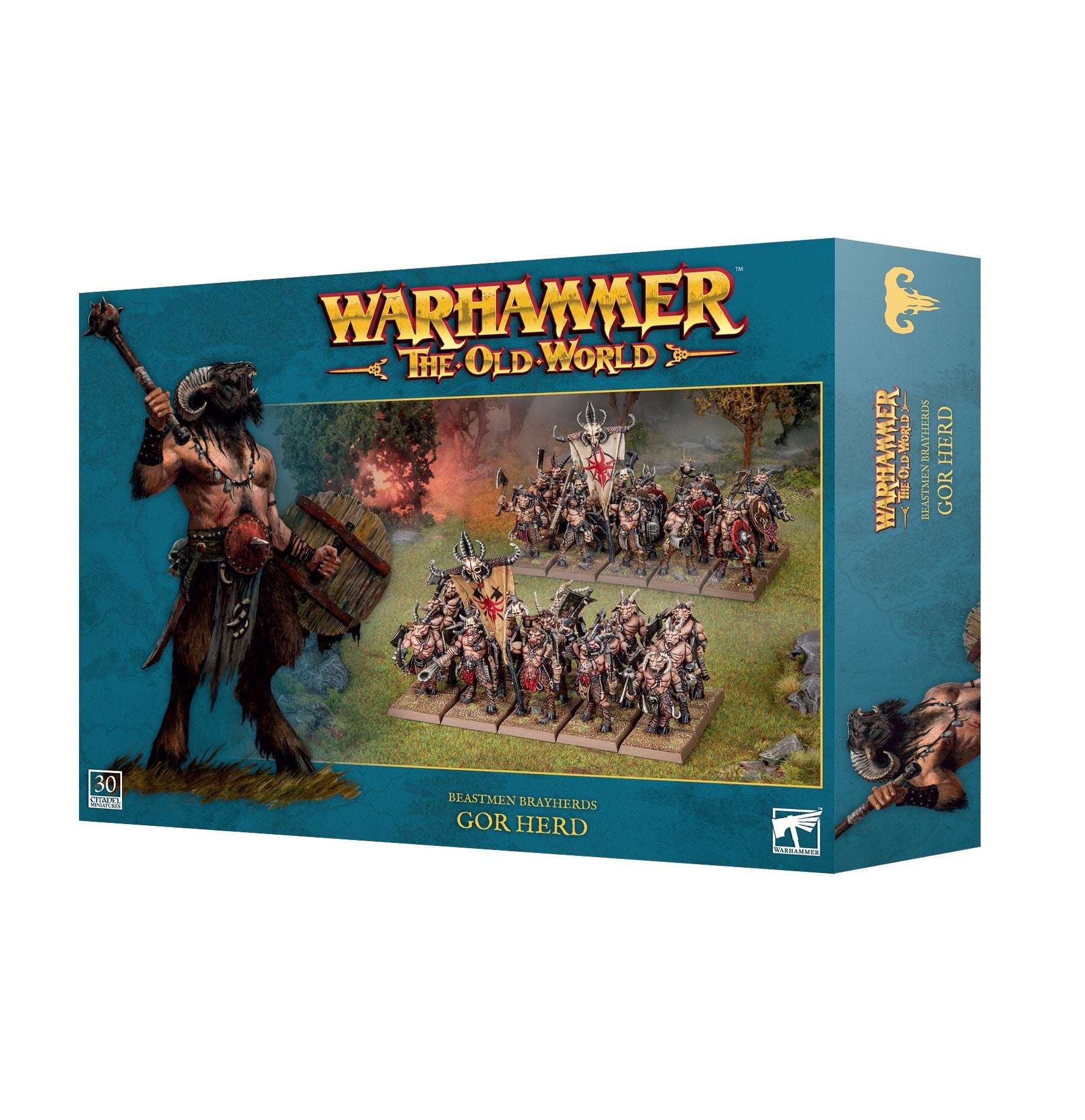 The Old World Beastmen Brayherds Gor Herd Pre - Order - Dark Crystal Cards