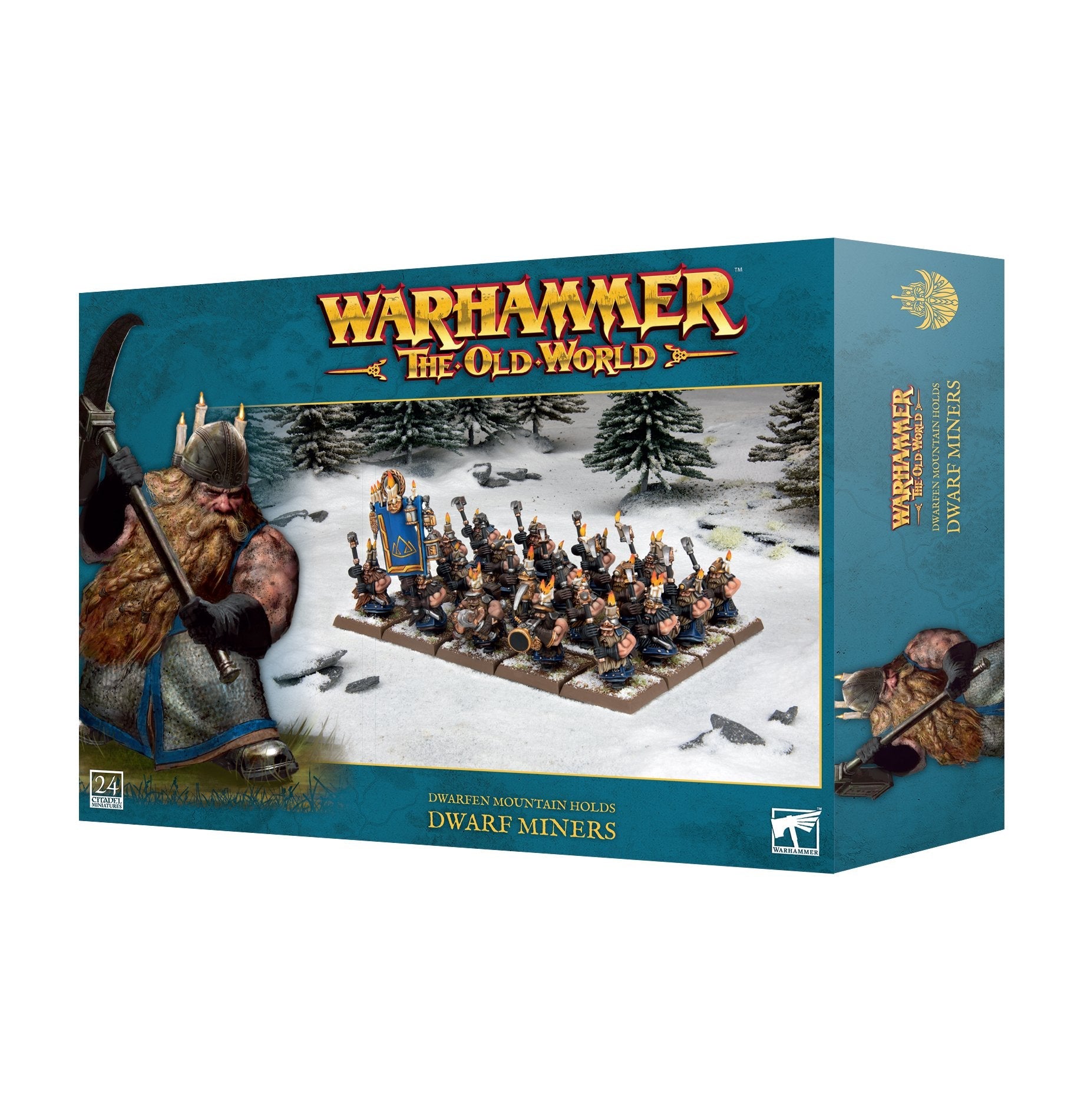 The Old World Dwarfen Mountain Holds Dwarf Miners - Dark Crystal Cards