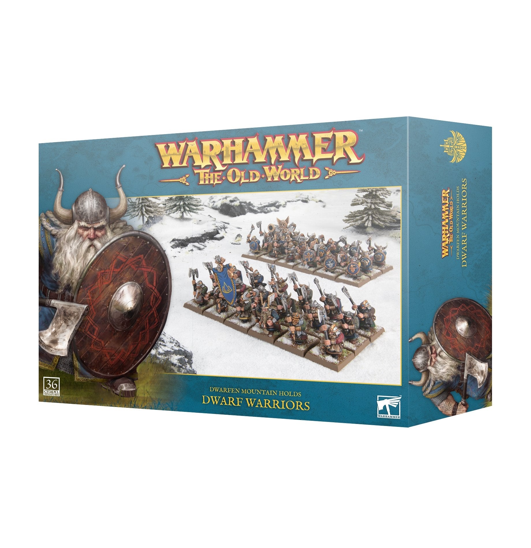 The Old World Dwarfen Mountain Holds: Dwarf Warriors - Dark Crystal Cards