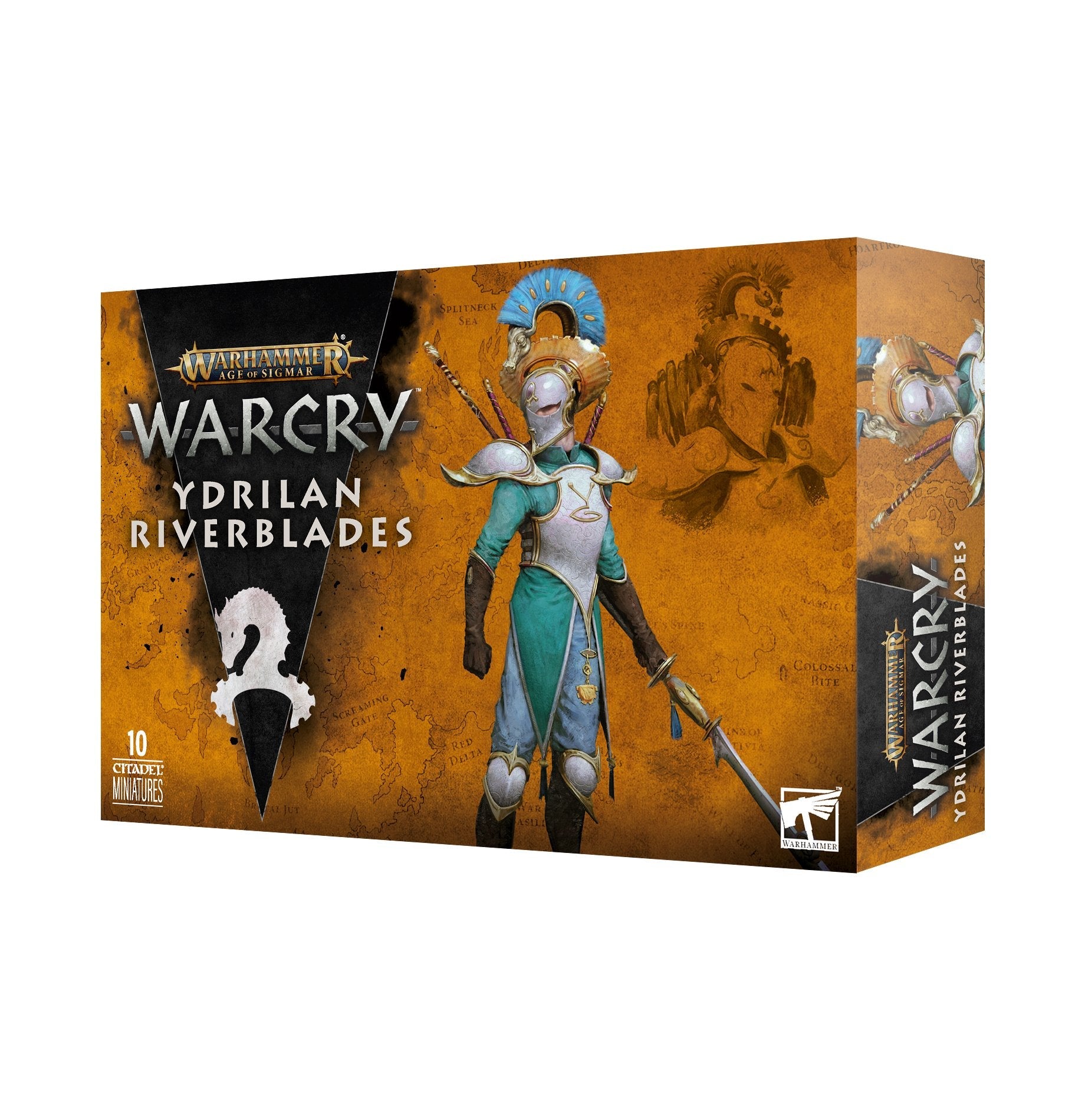 Warcry Lumineth Ydrilan Riverblades - Dark Crystal Cards